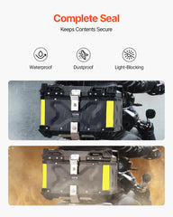 VEVOR back cushion close-up showing padding for passenger comfort and lumbar support