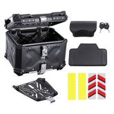 VEVOR top case front view with sturdy aluminum finish and secure look