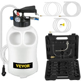 VEVOR front view of pump showing tank and handles for quick setup