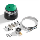 VEVOR front packaging showing complete turbo leak tester kit and organized case benefit