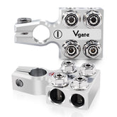 Vgate front view showing four studs and four hole holders for versatile connections