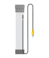 ViaBecs front 32-pin connector showing plug orientation and secure fit benefit