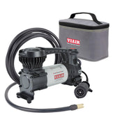VIAIR EVC88P7 front view showing compact compressor and case for easy storage