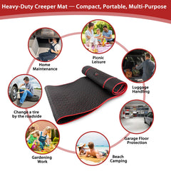 VICTORY DRIVE low-friction base detail enabling smooth slide under vehicles