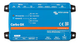 Victron Energy Cerbo GX front panel showing compact housing and status lights for quick monitoring