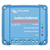 Victron Energy battery balancer front view showing compact housing and terminals benefits balanced charging