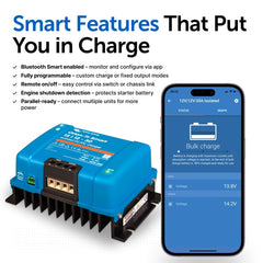 Victron Energy Orion-Tr product label and specifications for quick system selection