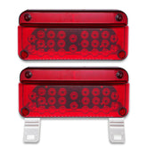 VINAUO front view tail lights showing complete 4-in-1 signaling for safer towing