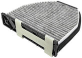 VINMS front packaging showing cabin filter and clean replacement benefit