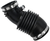 VINMS front view of intake hose showing shape and fit benefits