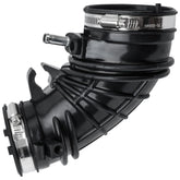 VINMS front view of intake hose showing shape and fit benefits