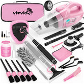 vioview front packaging showing entire 25-piece pink kit and bag benefit: ready-to-gift