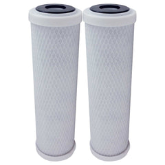 Vistar Water Technologies front view of two compatible Flow-Pur 8 filters showing fit and convenience