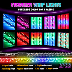 Viswiker spring base detail absorbing shocks and preventing whip breakage