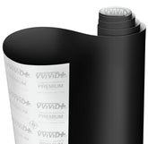 VViViD front roll showing matte finish and compact size benefit