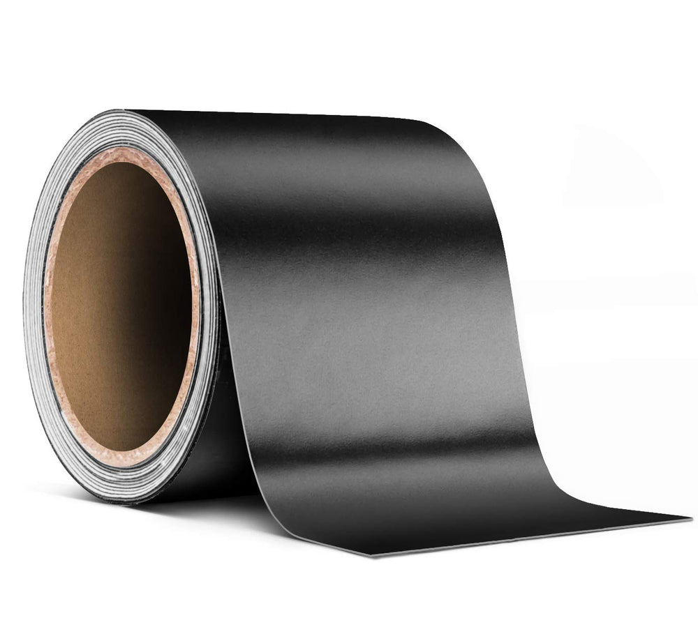 VViViD roll front view showing label and matte finish for clean installs