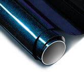 VViViD ColorFusion front packaging showing gloss Cosmic Blue and roll details, highlights professional finish