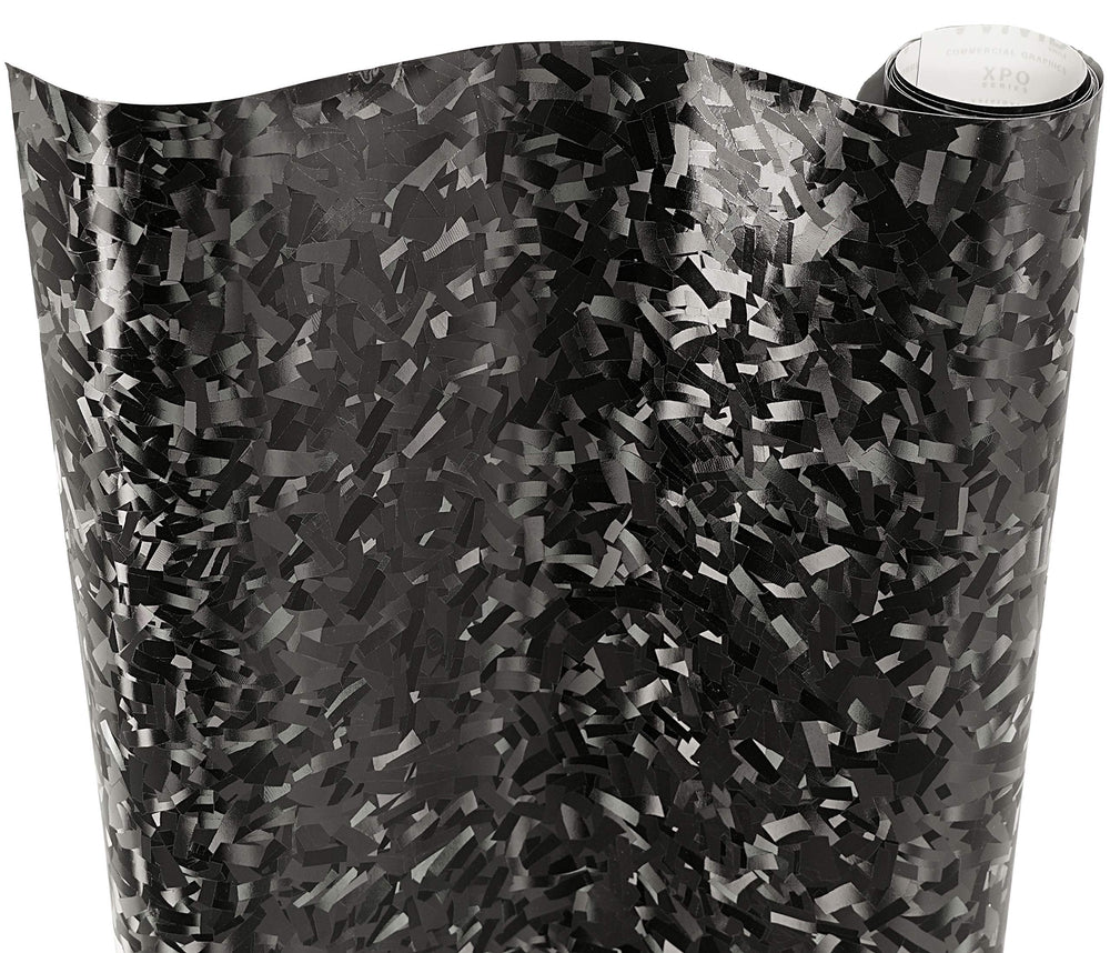 VViViD forged composite front view showing sleek black finish and premium aesthetic benefit