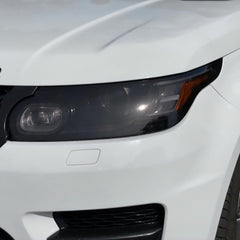 VViViD vinyl being applied to headlight demonstrating conformability benefit