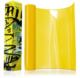 VViViD yellow tint roll front packaging showing glossy finish and brand