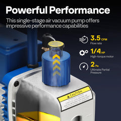 VIVOHOME bottom drain valve detail enabling faster, cleaner oil changes