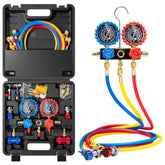 VIVOHOME manifold front view showing controls for safe operation
