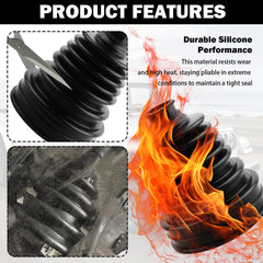VKQTS metal clamps and zip ties detail for secure, long-lasting sealing