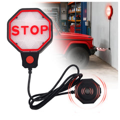 VKQTS front panel LED display showing colors and clear distance guidance