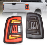 VLAND tail light front view showing clean fit and improved styling