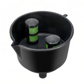 VODCACA AF15CB front view showing funnel and inlet, protects fuel systems