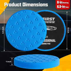 VOFirst wool pad close-up showing dense fibers for aggressive cutting and fast correction