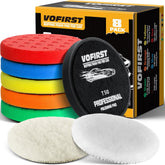 VOFirst front kit view showing all 8 pads and case with clear benefit of variety