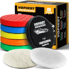 VOFirst front kit view showing all 8 pads and case with clear benefit of variety