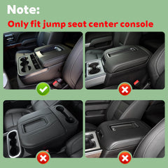 Volinsya armrest lid installed in console showing correct alignment and easy fit