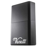 VONETTI front view of aluminum Faraday box showing compact secure design and style