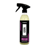 Vonixx Izer front bottle showing product and easy application benefit