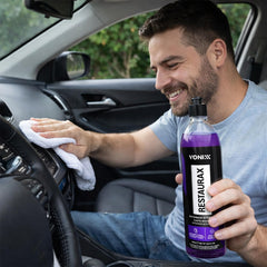 vonixx Restaurax spray pump close-up, easy precise application benefit shown