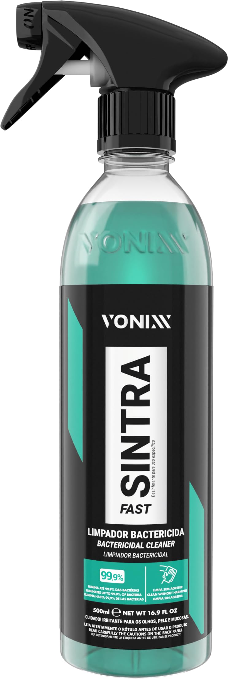 Vonixx Sintra Fast front bottle view showing label and size, clear product ID and benefit