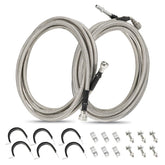 VORGENS fuel line front packaging showing kit components and benefit of direct-fit replacement