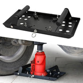 Vornalex front view of base plate showing wide stable platform for safety