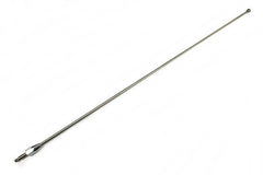 Votex 15-inch antenna front profile showing compact custom style and durable look