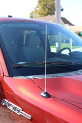 Votex polished antenna finish reflecting light and resisting corrosion for longevity