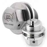 Votex front view of DP009 drain plug showing robust stainless design and reliable fit