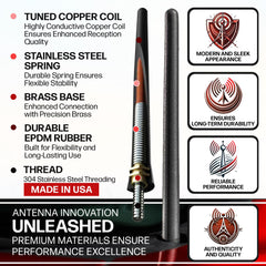 Votex internal copper coil exposed to highlight conductive design and better reception