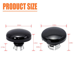 VPZMT close-up texture of axle nut cap highlighting solid construction and corrosion resistance