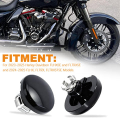 VPZMT side profile of axle nut cap demonstrating low-profile fit and durable steel