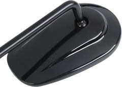 VPZMT mirrors installed on Harley demonstrating easy fit and clear rear visibility
