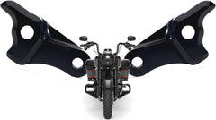 VPZMT installed on Harley rear suspension illustrating lowered stance benefit