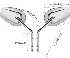 VPZMT close-up of mirror housing detail highlighting chrome quality