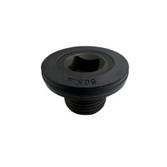 Vrytos drain plug installed in oil pan demonstrating reliable oil containment